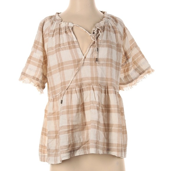 Anthropologie Pilcro Bette Babydoll Blouse XS - Picture 4 of 6